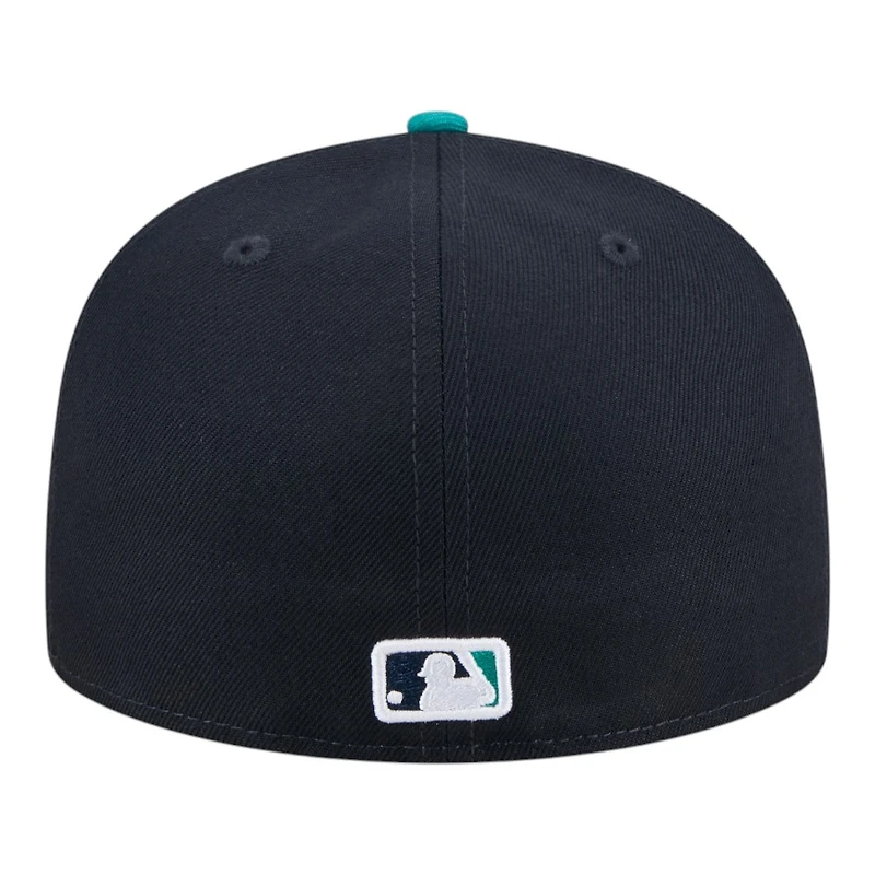 Seattle Mariners Navy and Teal Baseball Hall of Fame New Era 59FIFTY Fitted Hat