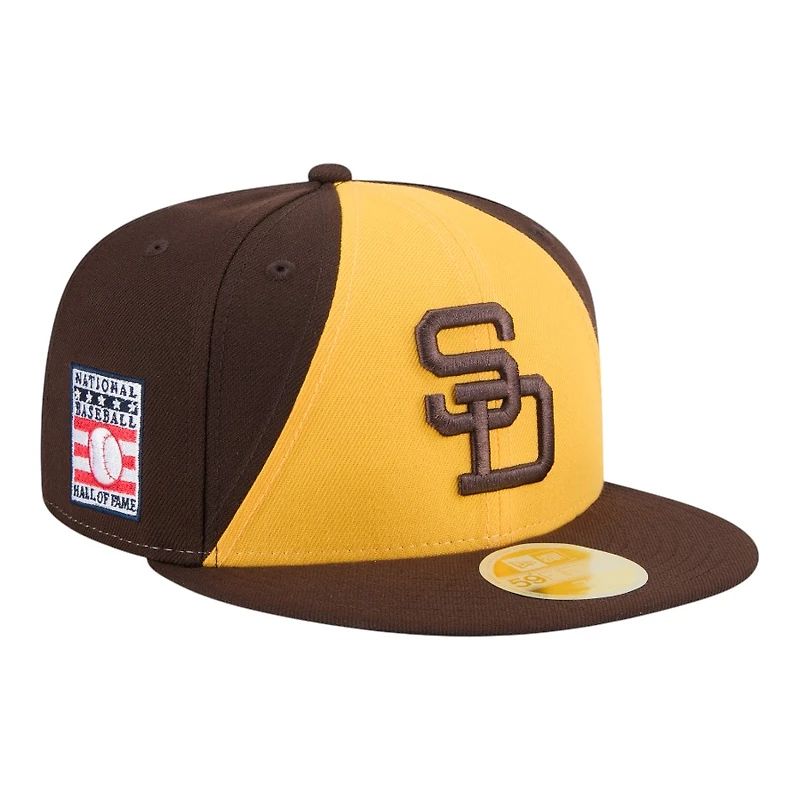 San Diego Padres Brown Baseball Hall of Fame New Era 59FIFTY Fitted Hat