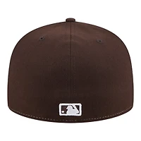 San Diego Padres Brown Baseball Hall of Fame New Era 59FIFTY Fitted Hat