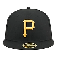 Pittsburgh Pirates Black Baseball Hall of Fame New Era 59FIFTY Fitted Hat