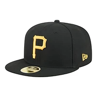 Pittsburgh Pirates Black Baseball Hall of Fame New Era 59FIFTY Fitted Hat
