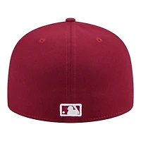 Philadelphia Phillies Burgundy Baseball Hall of Fame New Era 59FIFTY Fitted Hat