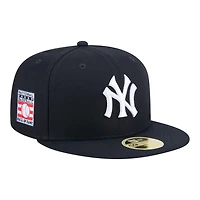 New York Yankees Navy Baseball Hall of Fame Era 59FIFTY Fitted Hat