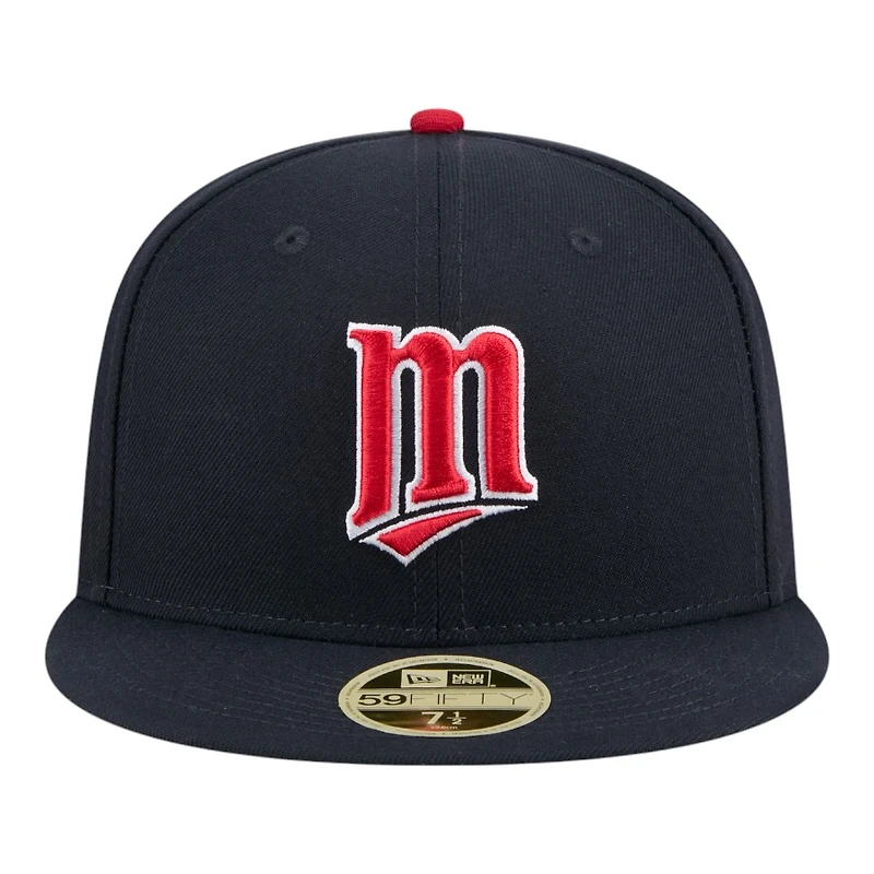 Minnesota Twins Navy Baseball Hall of Fame New Era 59FIFTY Fitted Hat