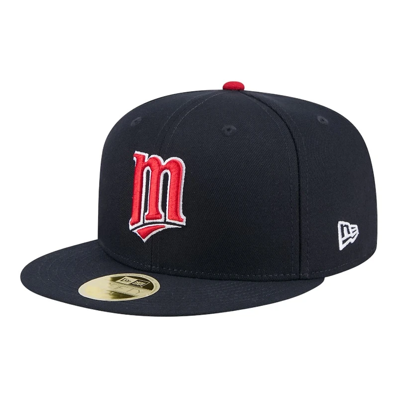 Minnesota Twins Navy Baseball Hall of Fame New Era 59FIFTY Fitted Hat