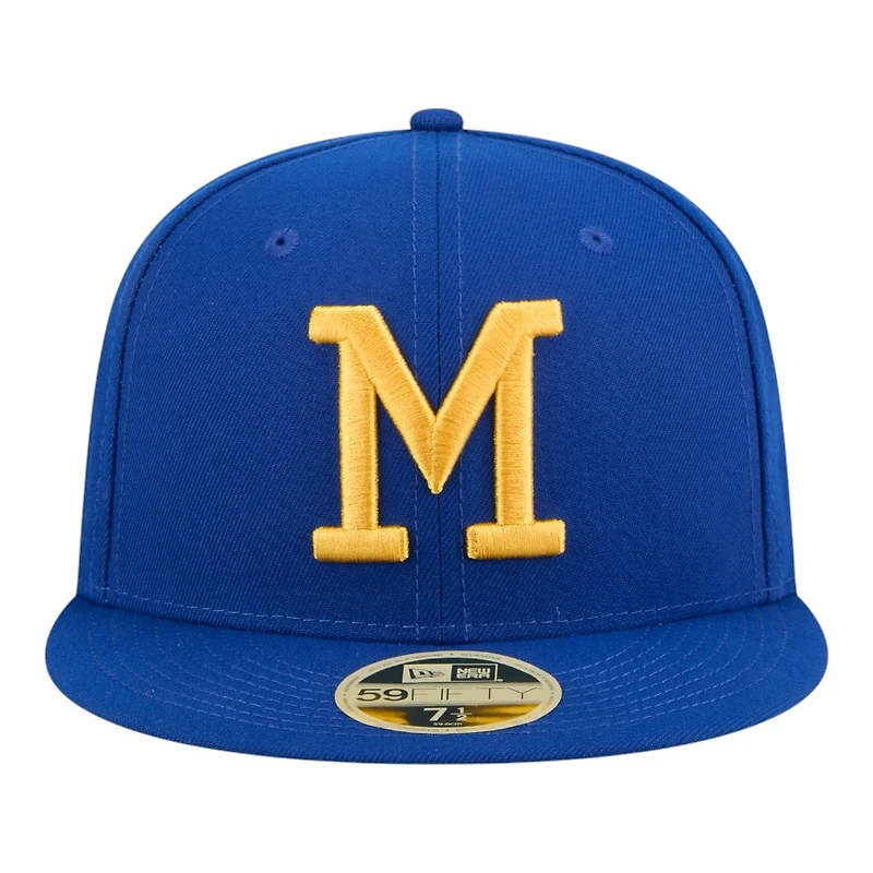 Milwaukee Brewers Royal Blue Baseball Hall of Fame New Era 59FIFTY Fitted Hat