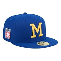 Milwaukee Brewers Royal Blue Baseball Hall of Fame New Era 59FIFTY Fitted Hat