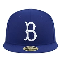 Brooklyn Dodgers Royal Blue Baseball Hall of Fame New Era 59FIFTY Fitted Hat