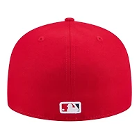 Los Angeles Angels Red Baseball Hall of Fame New Era 59FIFTY Fitted Hat