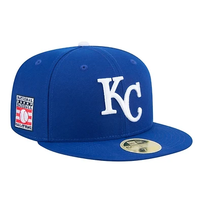 Kansas City Royals Royal Blue Baseball Hall of Fame New Era 59FIFTY Fitted Hat