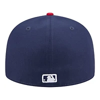 Cincinnati Reds Dark Navy Baseball Hall of Fame New Era 59FIFTY Fitted Hat