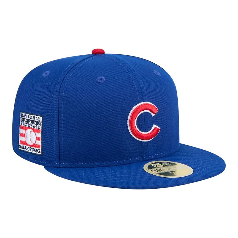 Chicago Cubs Royal Blue Baseball Hall of Fame New Era 59FIFTY Fitted Hat