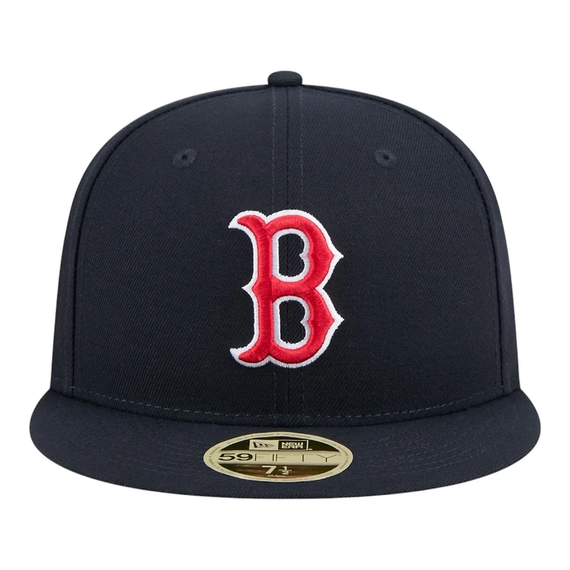 Boston Red Sox Navy Baseball Hall of Fame New Era 59FIFTY Fitted Hat