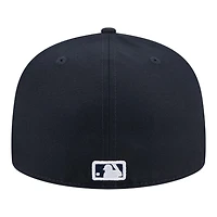 Atlanta Braves Navy Baseball Hall of Fame New Era 59FIFTY Fitted Hat