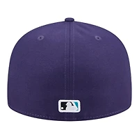 Arizona Diamondbacks Purple Baseball Hall of Fame New Era 59FIFTY Fitted Hat