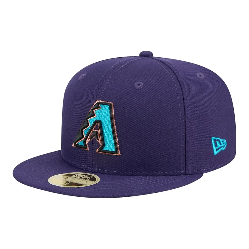 Arizona Diamondbacks Purple Baseball Hall of Fame New Era 59FIFTY Fitted Hat