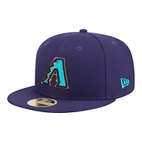 Arizona Diamondbacks Purple Baseball Hall of Fame New Era 59FIFTY Fitted Hat