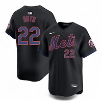Youth New York Mets Juan Soto Black Alternate Limited Nike Jersey