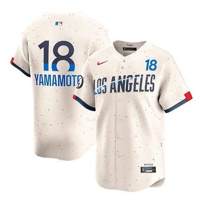 Los Angeles Dodgers Yoshinobu Yamamoto Cream City Connect Nike Limited Player Jersey