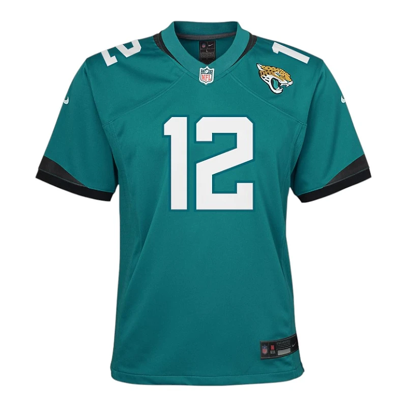 Youth Jacksonville Jaguars Travis Hunter Nike Teal Game Jersey
