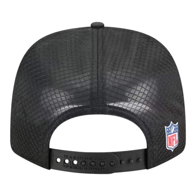 Washington Commanders 2025 NFL Sideline New Era 9SEVENTY Trucker Adjustable Snapback Hat