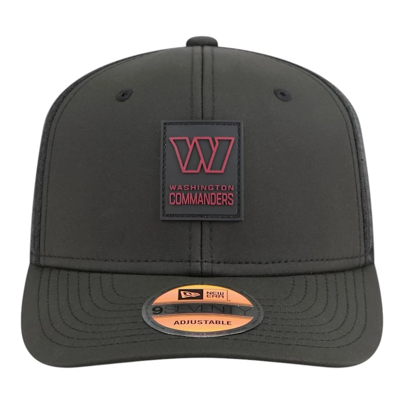 Washington Commanders 2025 NFL Sideline New Era 9SEVENTY Trucker Adjustable Snapback Hat
