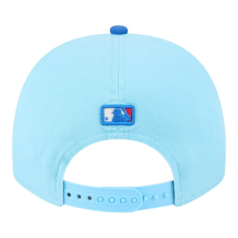 Atlanta Braves Light Blue 2025 Fourth of July USA New Era Golfer Snapback Hat