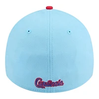 St. Louis Cardinals Light Blue and Red 2025 Fourth of July USA New Era 39THRITY Stretch Fit Flex Hat