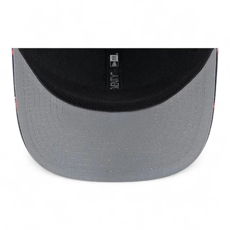 St. Louis Cardinals Black Adventure Drink Pattern 9SEVENTY Stretch Snapback Hat