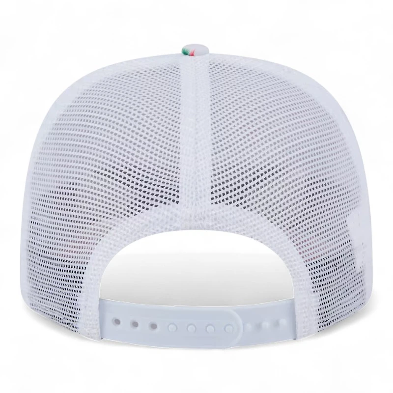 St. Louis Cardinals White Flamingo Mesh Pattern 9SEVENTY Stretch Snapback Hat