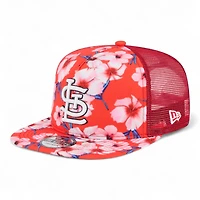 St. Louis Cardinals Red Adventure Pattern Golfer Hat New Era Snapback