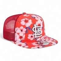 St. Louis Cardinals Red Adventure Pattern Golfer Hat New Era Snapback
