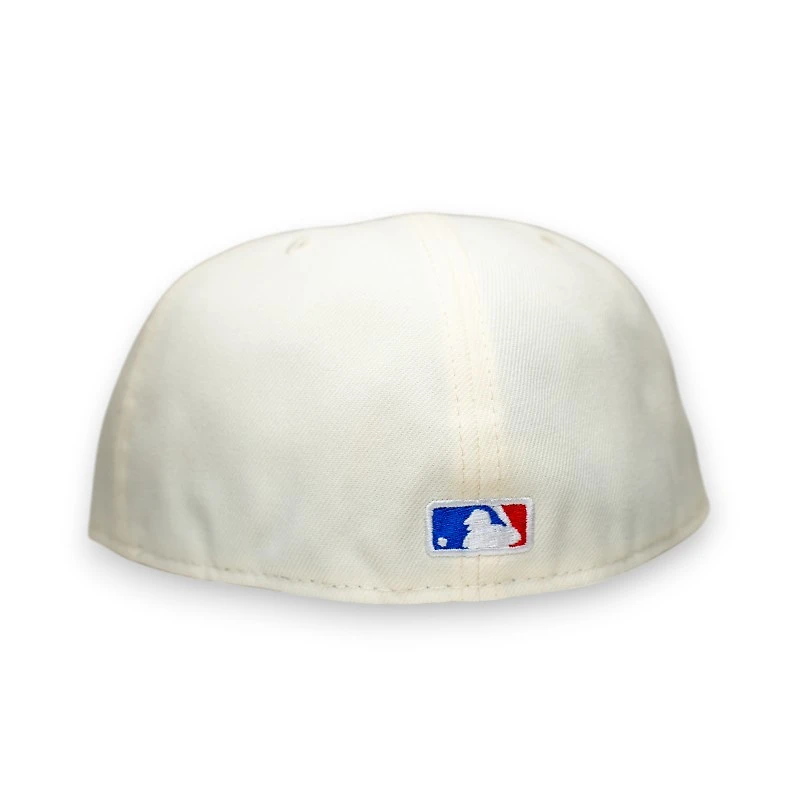 Los Angeles Dodgers Chrome Dark Royal 2T Leon the Lab Stadium Olympic Series Patch Grey UV New Era 59FIFTY Fitted Hat