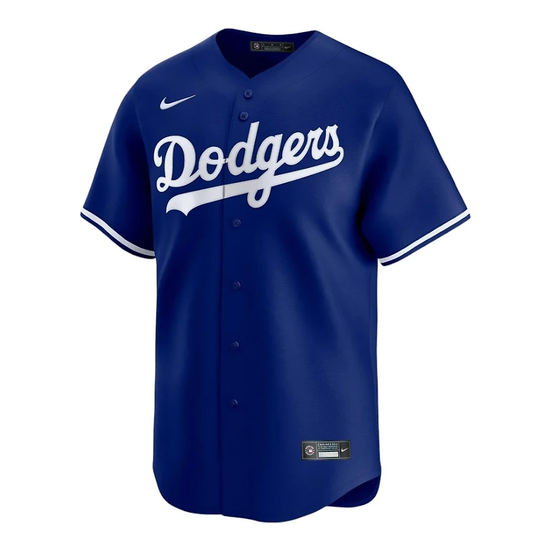 Los Angeles Dodgers Royal Blue Alternate Blank Nike Limited Player Jersey