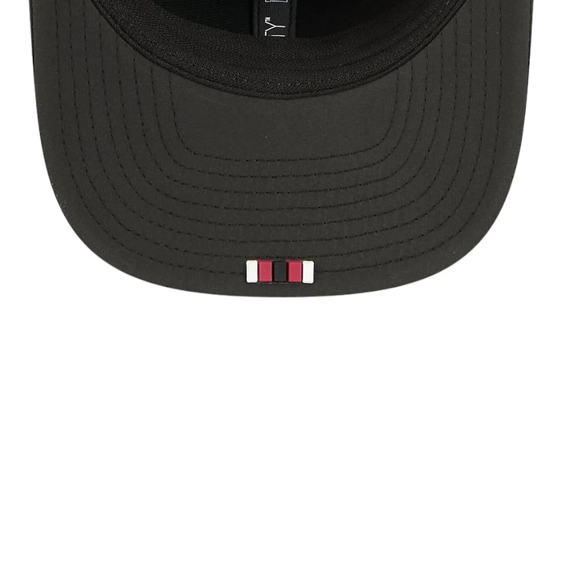 Arizona Cardinals Black Sideline New Era 9SEVENTY Trucker Adjustable Snapback Hat