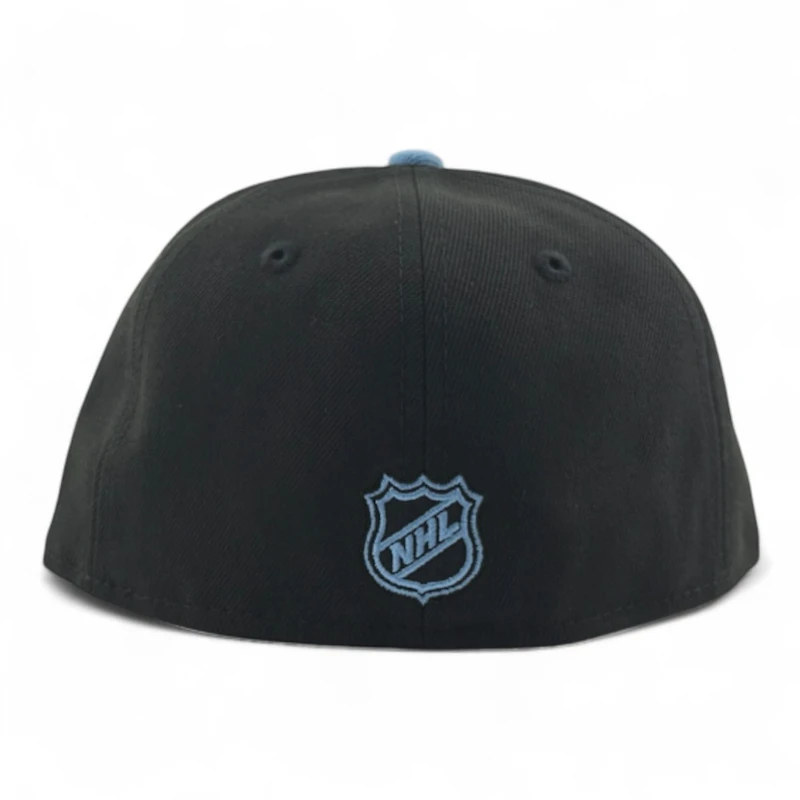 Youth Utah Mammoth Mountain Blue Primary Logo New Era 59FIFTY Fitted Hat