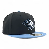 Youth Utah Mammoth Mountain Blue Primary Logo New Era 59FIFTY Fitted Hat