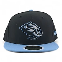 Youth Utah Mammoth Mountain Blue Primary Logo New Era 59FIFTY Fitted Hat