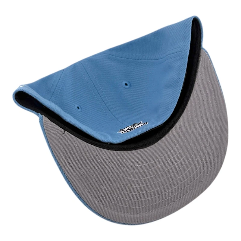 Youth Utah Mammoth Mountain Blue Primary Logo New Era 59FIFTY Fitted Hat