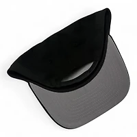 Utah Mammoth Black Primary Logo NHL Patch Grey UV New Era 9FIFTY A-Frame Snapback Hat