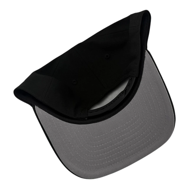 Utah Mammoth Black "U" Tusk Logo Mammoth Patch Grey UV New Era 9FIFTY A-Frame Snapback Hat