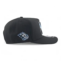 Utah Mammoth Black "U" Tusk Logo Mammoth Patch Grey UV New Era 9FIFTY A-Frame Snapback Hat