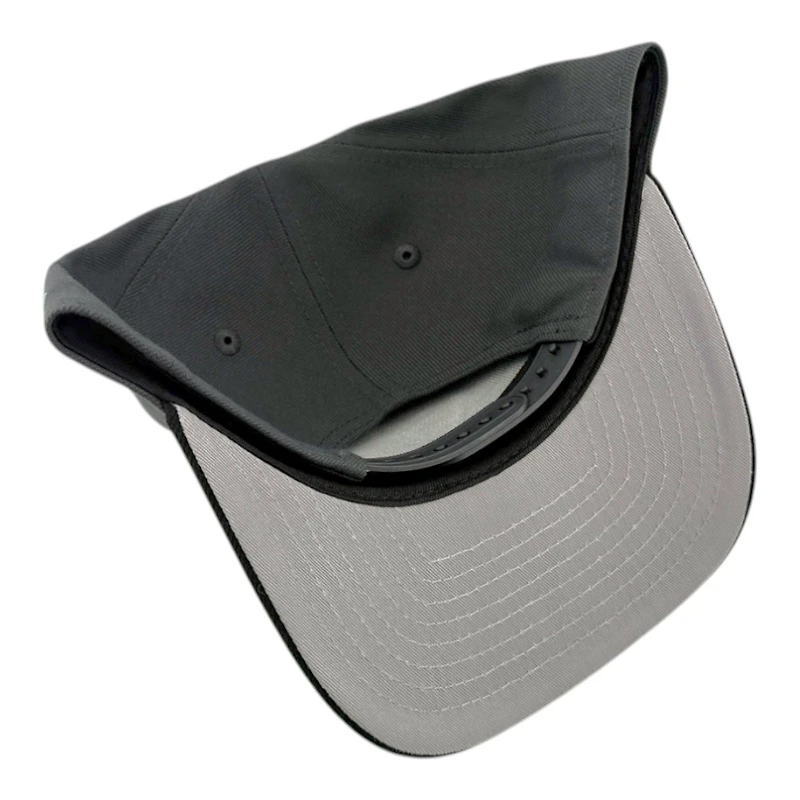 Utah Mammoth Graphite and Black State Logo Grey UV New Era 9FIFTY A-Frame Snapback Hat