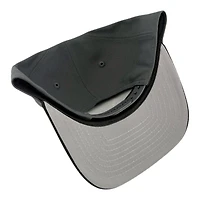 Utah Mammoth Graphite and Black State Logo Grey UV New Era 9FIFTY A-Frame Snapback Hat