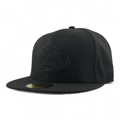 Utah Mammoth Black on Primary Logo Grey UV New Era 59FIFTY Fitted Hat