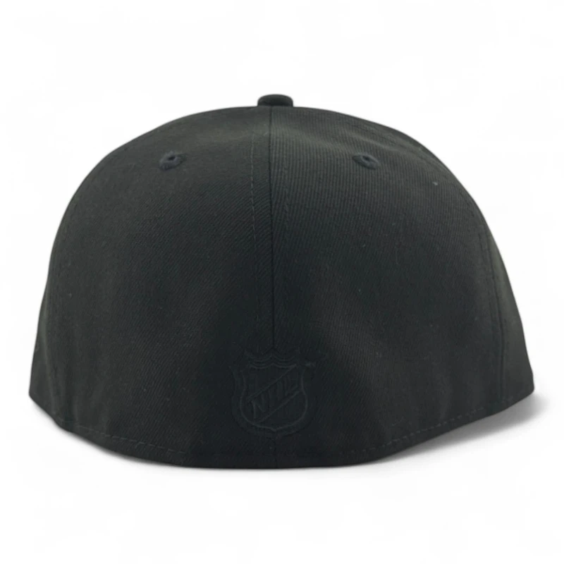 Utah Mammoth Black on Primary Logo Grey UV New Era 59FIFTY Fitted Hat