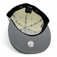 Texas Rangers Chrome and Emerald Green 2023 World Series Patch Gray UV New Era 59FIFTY Fitted Hat