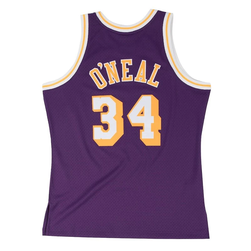 Shaquille O'Neal Los Angeles Lakers Mitchell & Ness 1996-97 Hardwood Classics Swingman Purple Jersey