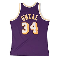 Shaquille O'Neal Los Angeles Lakers Mitchell & Ness 1996-97 Hardwood Classics Swingman Purple Jersey