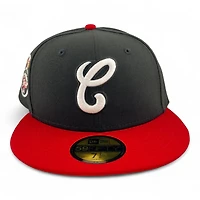 Chicago White Sox Black and Scarlet "Paint the Town Red" Gray UV New Era 59FIFTY Fitted Hat